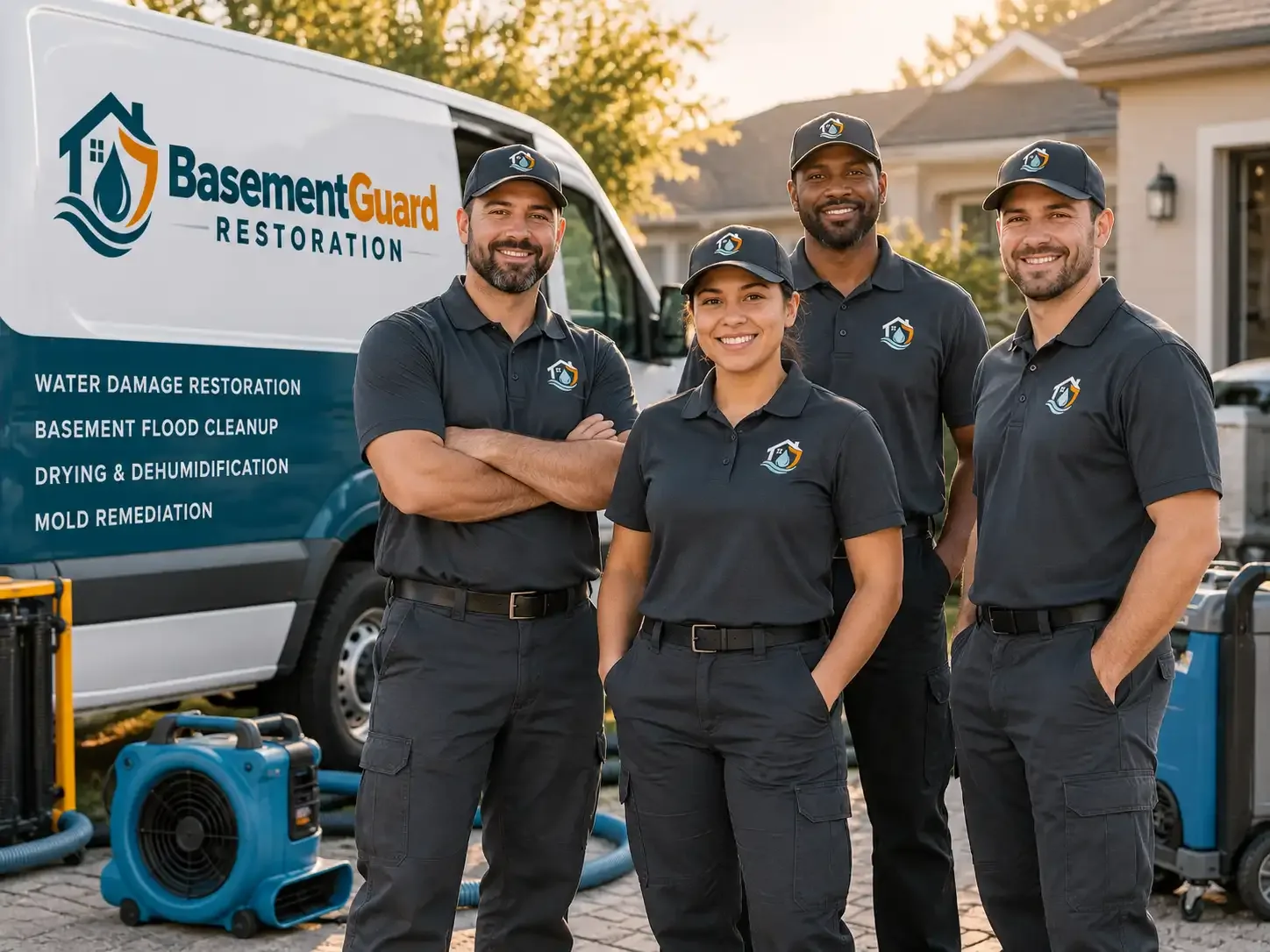 Basement Water Damage Restoration company in Drayden, MD